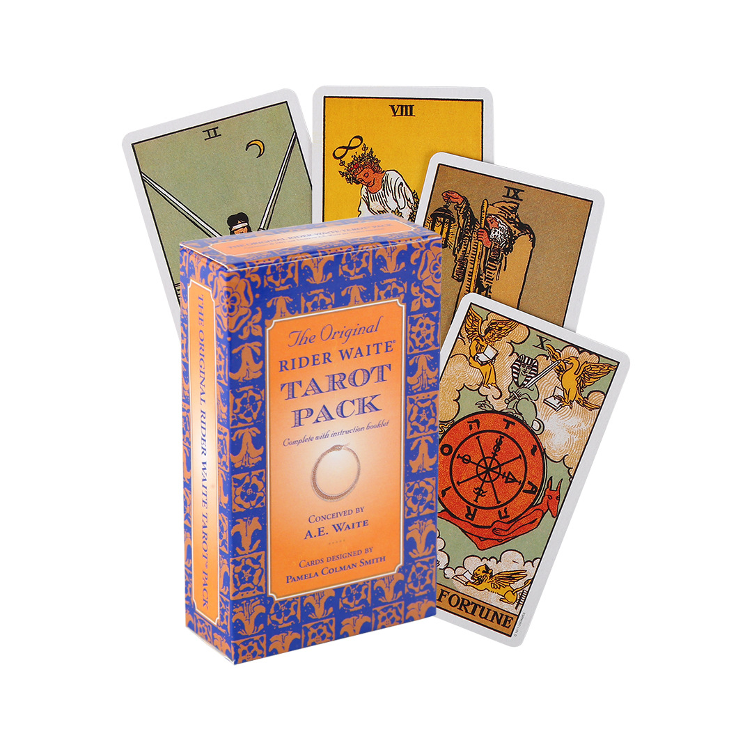 Tarot Deck With Guidebook - ライダー・タロット・デッキ 初心者向けタロットカード ガイドブック付き 関係 ウェイト・ボードゲーム ガイダンス