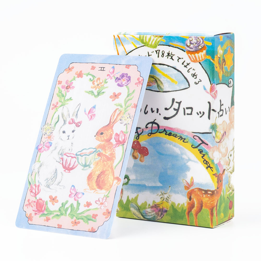 Tarot Deck With Guidebook - デイドリームタロット 78 個レジャーエンターテイメントゲームカード家族の集まり占いデッキボードゲーム 10.3*6 センチメートル