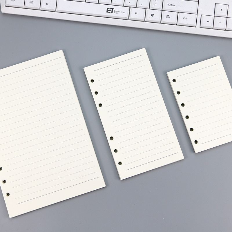 A5 A6 A7 ルーズリーフ ノート リフィル スパイラル - A5 Spiral Dotted Grid Notebook のレビューと価格