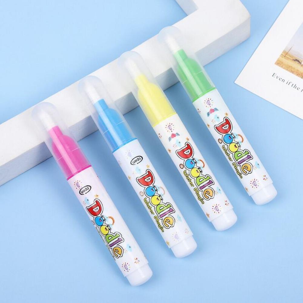 1/4 個再利用可能なマジックウォーターペン、水描画ブック用 - Reusable Water Magic Coloring Book のレビューと価格