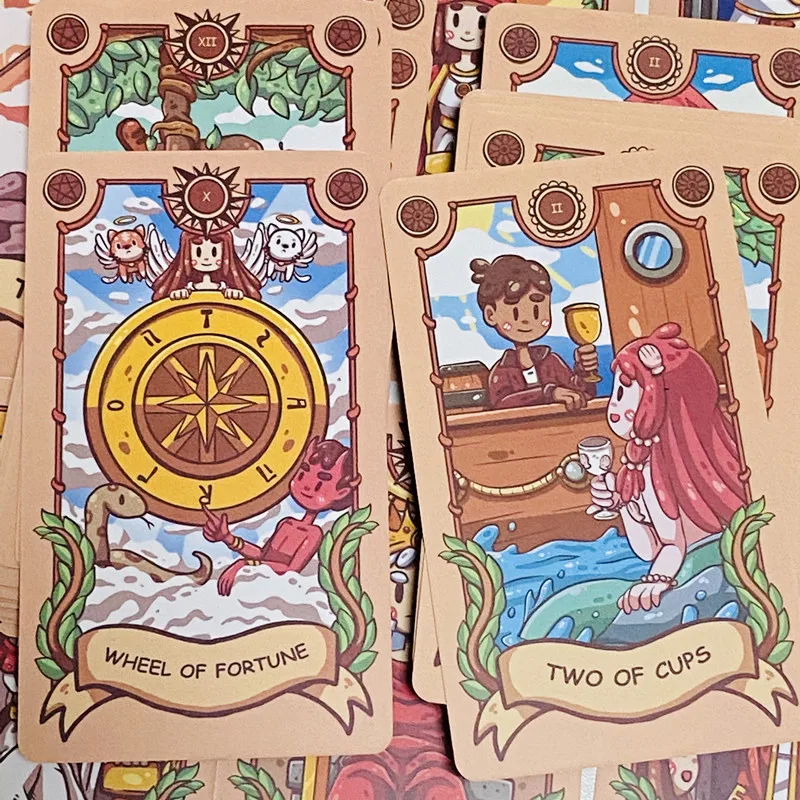 Joyful Journey タロットカード 79 個漫画か - Tarot Deck With Guidebook のレビューと価格
