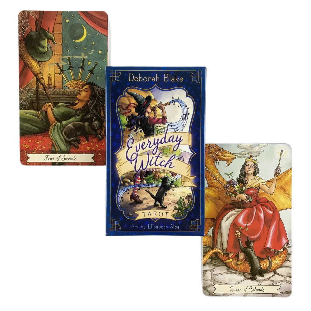 Everyday Witch Tarot Cards Dec - Tarot Deck With Guidebook のレビューと価格