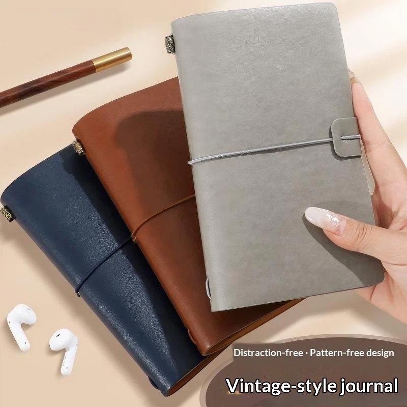 ホットヴィンテージPUレザー詰め替え可能ノートブックソフトカ - Vintage Leather Journal Notebook のレビューと価格