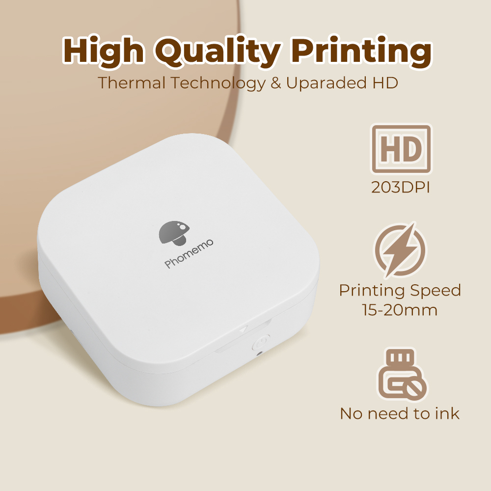 【新品】Phomemo Q30 ミニラベルプリンター ポータ - Mini Pocket Thermal Printer Paper Roll のレビューと価格