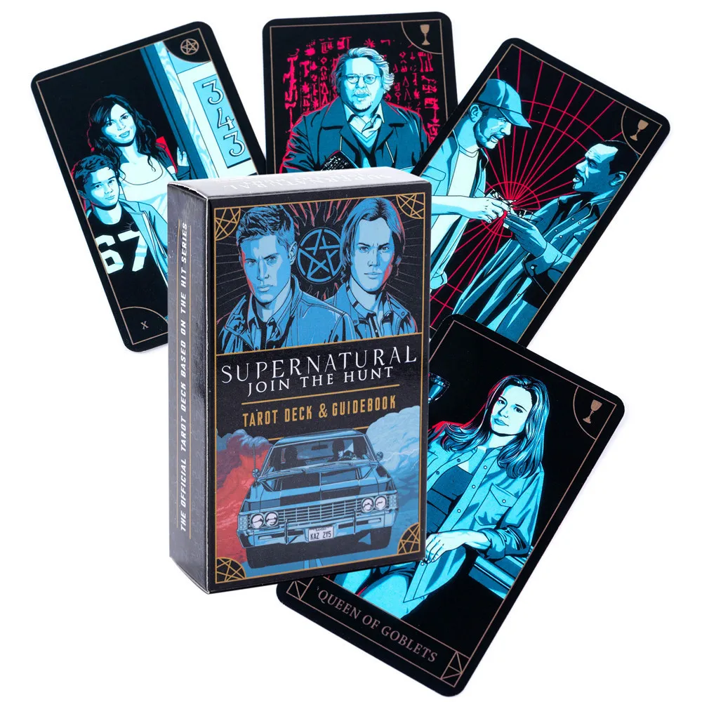スーパーナチュラルタロットデッキとガイドブック付きカードゲー - Tarot Deck With Guidebook のレビューと価格