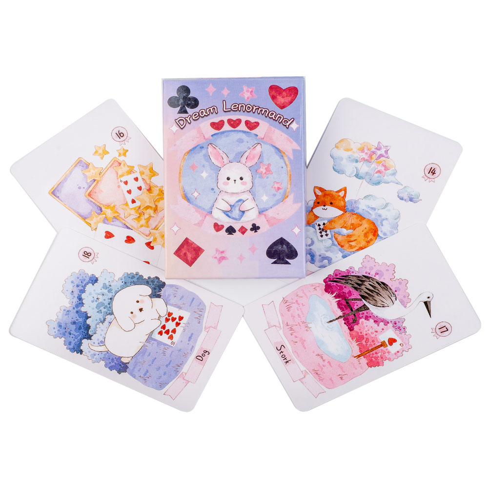 ラナと精神のタロットカード,カードデッキ,夢のLenorma - Tarot Deck With Guidebook のレビューと価格